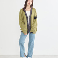 TVアニメ『ブルーロック』× earth music＆ecology Japan Label「ニットカーディガン 潔 世一 モデル＜グリーン＞」