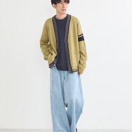 TVアニメ『ブルーロック』× earth music＆ecology Japan Label「ニットカーディガン 潔 世一 モデル＜グリーン＞」