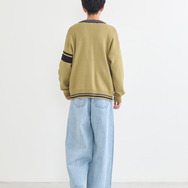 TVアニメ『ブルーロック』× earth music＆ecology Japan Label「ニットカーディガン 潔 世一 モデル＜グリーン＞」