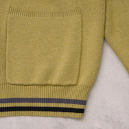 TVアニメ『ブルーロック』× earth music＆ecology Japan Label「ニットカーディガン 潔 世一 モデル＜グリーン＞」