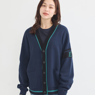 TVアニメ『ブルーロック』× earth music＆ecology Japan Label「ニットカーディガン 糸師 凛 モデル＜ターコイズブルー＞」