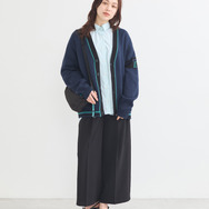 TVアニメ『ブルーロック』× earth music＆ecology Japan Label「ニットカーディガン 糸師 凛 モデル＜ターコイズブルー＞」