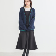 TVアニメ『ブルーロック』× earth music＆ecology Japan Label「ニットカーディガン 糸師 凛 モデル＜ターコイズブルー＞」