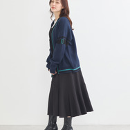 TVアニメ『ブルーロック』× earth music＆ecology Japan Label「ニットカーディガン 糸師 凛 モデル＜ターコイズブルー＞」