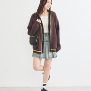 TVアニメ『ブルーロック』× earth music＆ecology Japan Label「ニットカーディガン 蜂楽 廻 モデル＜イエロー＞」