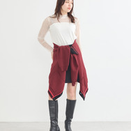 TVアニメ『ブルーロック』× earth music＆ecology Japan Label「ニットカーディガン 千切 豹馬 モデル＜ピンク＞」