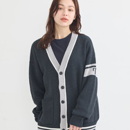 TVアニメ『ブルーロック』× earth music＆ecology Japan Label「ニットカーディガン 凪 誠士郎 モデル＜ブラック＞」