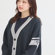 TVアニメ『ブルーロック』× earth music＆ecology Japan Label「ニットカーディガン 凪 誠士郎 モデル＜ブラック＞」