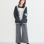 TVアニメ『ブルーロック』× earth music＆ecology Japan Label「ニットカーディガン 凪 誠士郎 モデル＜ブラック＞」