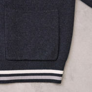 TVアニメ『ブルーロック』× earth music＆ecology Japan Label「ニットカーディガン 凪 誠士郎 モデル＜ブラック＞」