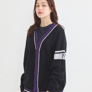 TVアニメ『ブルーロック』× earth music＆ecology Japan Label「ニットカーディガン 御影 玲王 モデル＜パープル＞」