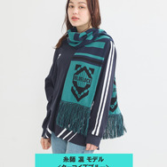 TVアニメ『ブルーロック』× earth music＆ecology Japan Label「サッカーマフラー 糸師 凛 モデル＜ターコイズブルー＞」