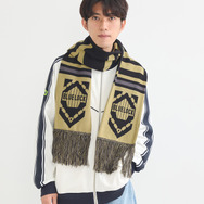 TVアニメ『ブルーロック』× earth music＆ecology Japan Label「サッカーマフラー 潔 世一 モデル＜グリーン＞」