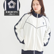 TVアニメ『ブルーロック』× earth music＆ecology Japan Label「トラックジャケット 凪 誠士郎 モデル＜グレー＞」