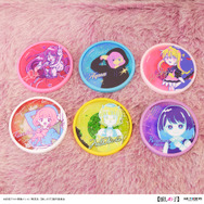 レコード型ラメアクリルコースター