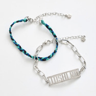 TVアニメ『ブルーロック』× earth music＆ecology Japan Label「ブルーロック ミサンガブレスレットセット