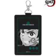 アニメ『鬼滅の刃』「竈門炭治郎 ナスカン付き1ポケット縦型パスケース」（C）吾峠呼世晴／集英社・アニプレックス・ufotable