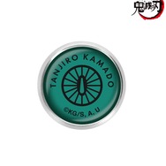 アニメ『鬼滅の刃』「竈門炭治郎 ガラスマグネットピンバッジ」（C）吾峠呼世晴／集英社・アニプレックス・ufotable