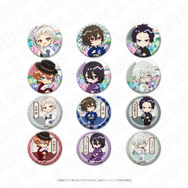 「文豪ストレイドッグス×紫陽花　缶バッジ」（C）朝霧カフカ・春河35/ＫＡＤＯＫＡＷＡ/文豪ストレイドッグス製作委員会