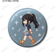 TVアニメ『リコリス・リコイル』「トレーディング ちびとこ メタリック缶バッジ」AMNIBUS限定予約購入特典「井ノ上たきな」（C）Spider Lily／アニプレックス・ABCアニメーション・BS11