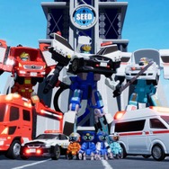 『特装合体ロボ ジョブレイバー』アニメ場面写