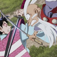 TVアニメ『真･侍伝 YAIBA』第7話場面カット（C）青山剛昌／小学館／真・侍伝YAIBA製作委員会