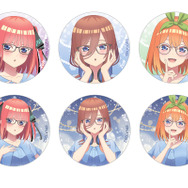 トレーディング缶バッジ　各キャラクター2種　全10種