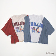 ルミネエスト新宿「GOOD MOOD ~STITCH COLLECTION~」を開催。ダブルネーム「リロ＆スティッチ リメイク風TEE」（C）Disney