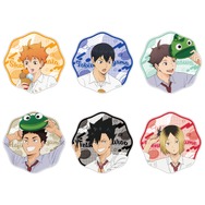 「アクリルコースター付きソフトドリンク」（C）古舘春一／集英社・「ハイキュー!!」製作委員会（C）Bandai Namco Amusement Inc.