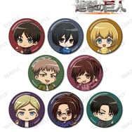 トレーディング ちびキャラ アクティビティver. グリッター缶バッジ