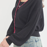 『ふたりはプリキュア』× earth music＆ecology Japan Label「ふたりはプリキュア ニットカーディガン」（C）東映アニメーション