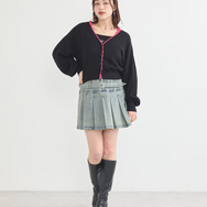 『ふたりはプリキュア』× earth music＆ecology Japan Label「ふたりはプリキュア ニットカーディガン」（C）東映アニメーション