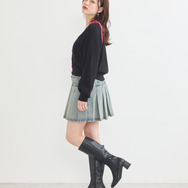 『ふたりはプリキュア』× earth music＆ecology Japan Label「ふたりはプリキュア ニットカーディガン」（C）東映アニメーション