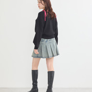 『ふたりはプリキュア』× earth music＆ecology Japan Label「ふたりはプリキュア ニットカーディガン」（C）東映アニメーション