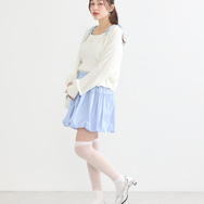 『ふたりはプリキュア』× earth music＆ecology Japan Label「ふたりはプリキュア ニットカーディガン」（C）東映アニメーション