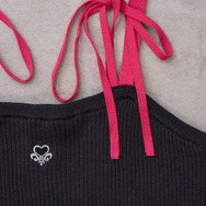 『ふたりはプリキュア』× earth music＆ecology Japan Label「ふたりはプリキュア ニットキャミソール」（C）東映アニメーション