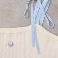 『ふたりはプリキュア』× earth music＆ecology Japan Label「ふたりはプリキュア ニットキャミソール」（C）東映アニメーション