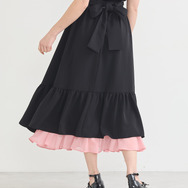 『ふたりはプリキュア』× earth music＆ecology Japan Label「ふたりはプリキュア レイヤードスカート」（C）東映アニメーション