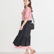 『ふたりはプリキュア』× earth music＆ecology Japan Label「ふたりはプリキュア レイヤードスカート」（C）東映アニメーション