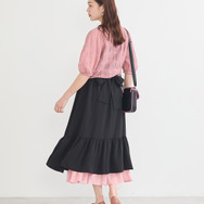 『ふたりはプリキュア』× earth music＆ecology Japan Label「ふたりはプリキュア レイヤードスカート」（C）東映アニメーション