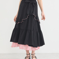 『ふたりはプリキュア』× earth music＆ecology Japan Label「ふたりはプリキュア 2WAYラップスカート」（C）東映アニメーション