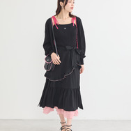 『ふたりはプリキュア』× earth music＆ecology Japan Label「ふたりはプリキュア 2WAYラップスカート」（C）東映アニメーション