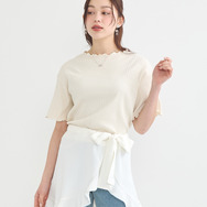 『ふたりはプリキュア』× earth music＆ecology Japan Label「ふたりはプリキュア 2WAYラップスカート」（C）東映アニメーション