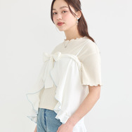 『ふたりはプリキュア』× earth music＆ecology Japan Label「ふたりはプリキュア 2WAYラップスカート」（C）東映アニメーション