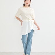 『ふたりはプリキュア』× earth music＆ecology Japan Label「ふたりはプリキュア 2WAYラップスカート」（C）東映アニメーション