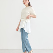 『ふたりはプリキュア』× earth music＆ecology Japan Label「ふたりはプリキュア 2WAYラップスカート」（C）東映アニメーション