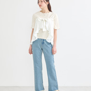 『ふたりはプリキュア』× earth music＆ecology Japan Label「ふたりはプリキュア 2WAYラップスカート」（C）東映アニメーション