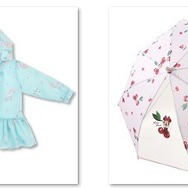 ディズニー「キッズ用レインコート バッグ入り」各3,300円 「キッズ用長傘」各2,400円（C）Disney