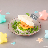 灰原雄-×-コロコロクリリン-のり弁バーガー