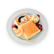 ぐっすり…のび太のおやすみクレープ（C）Fujiko-Pro